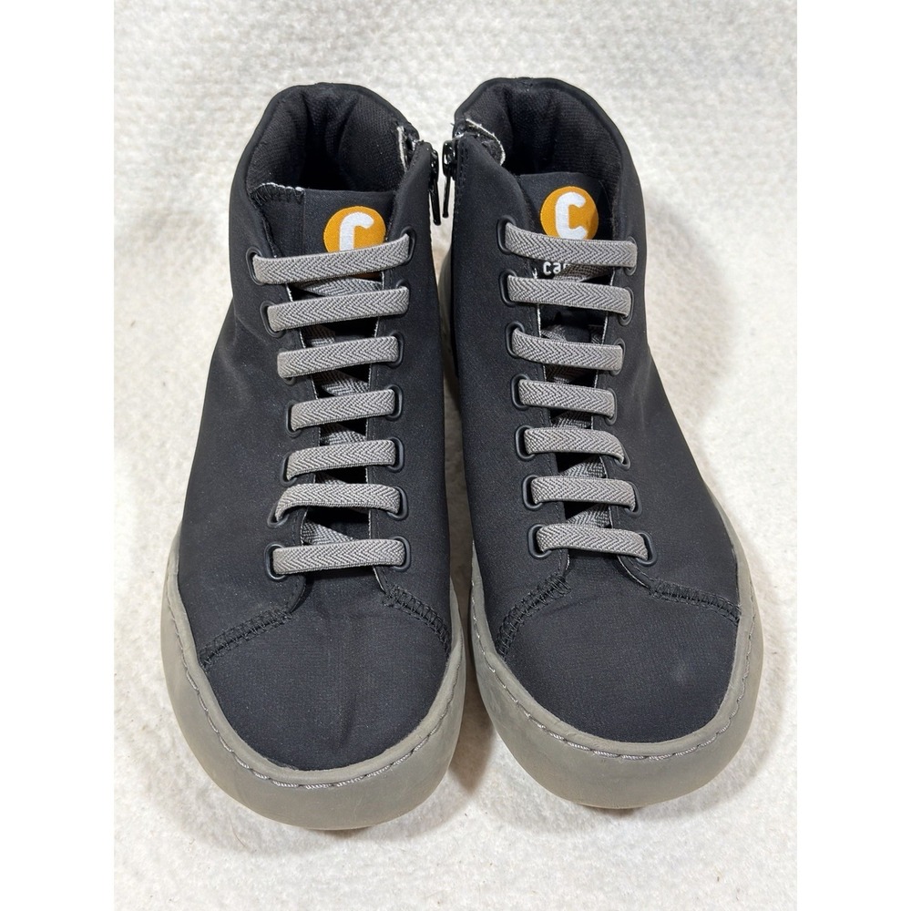 Camper Peu Touring Mid Sneakers Womens EU 39 Black Minimalist Normcore